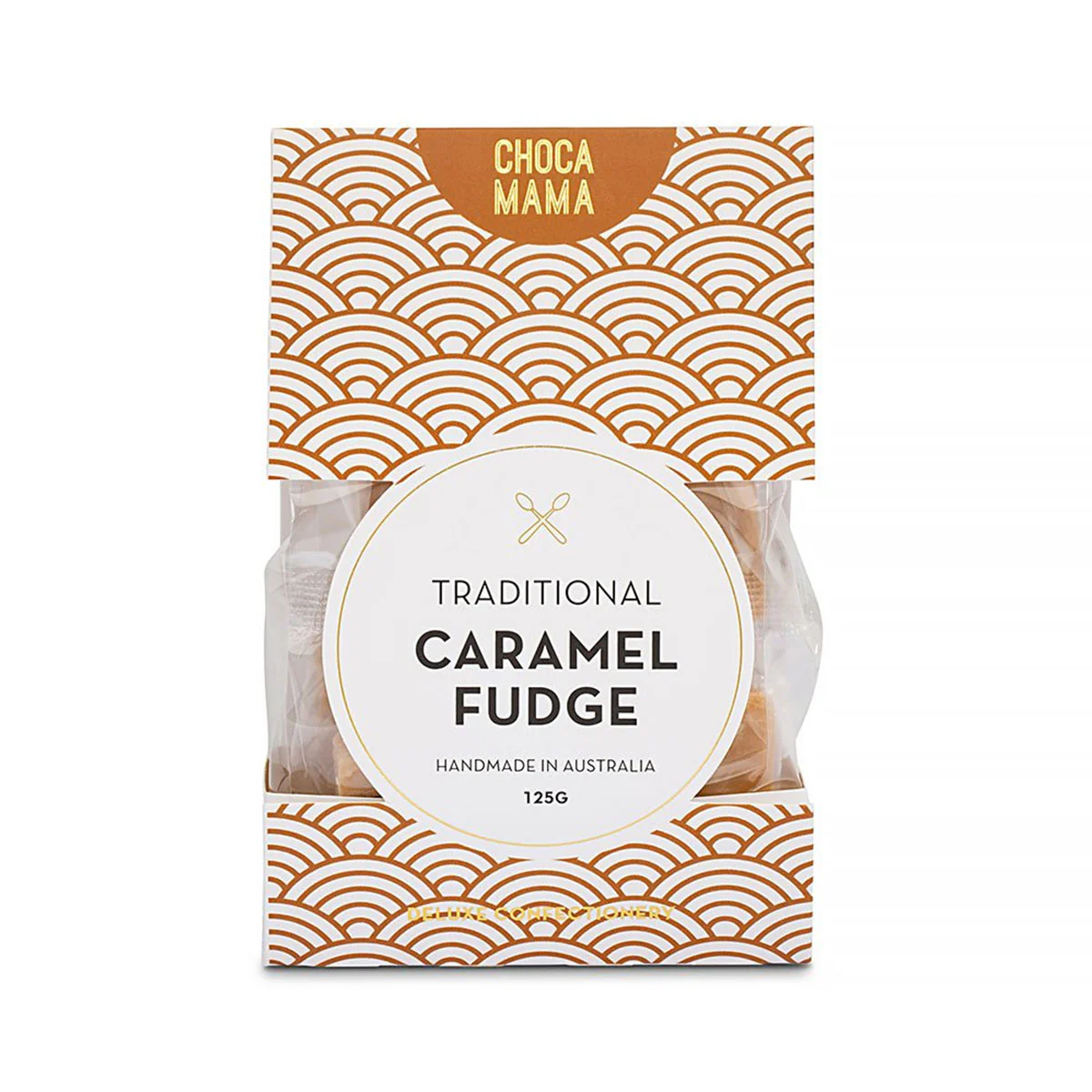 Caramel Fudge in Window Box 125g - Chocamama