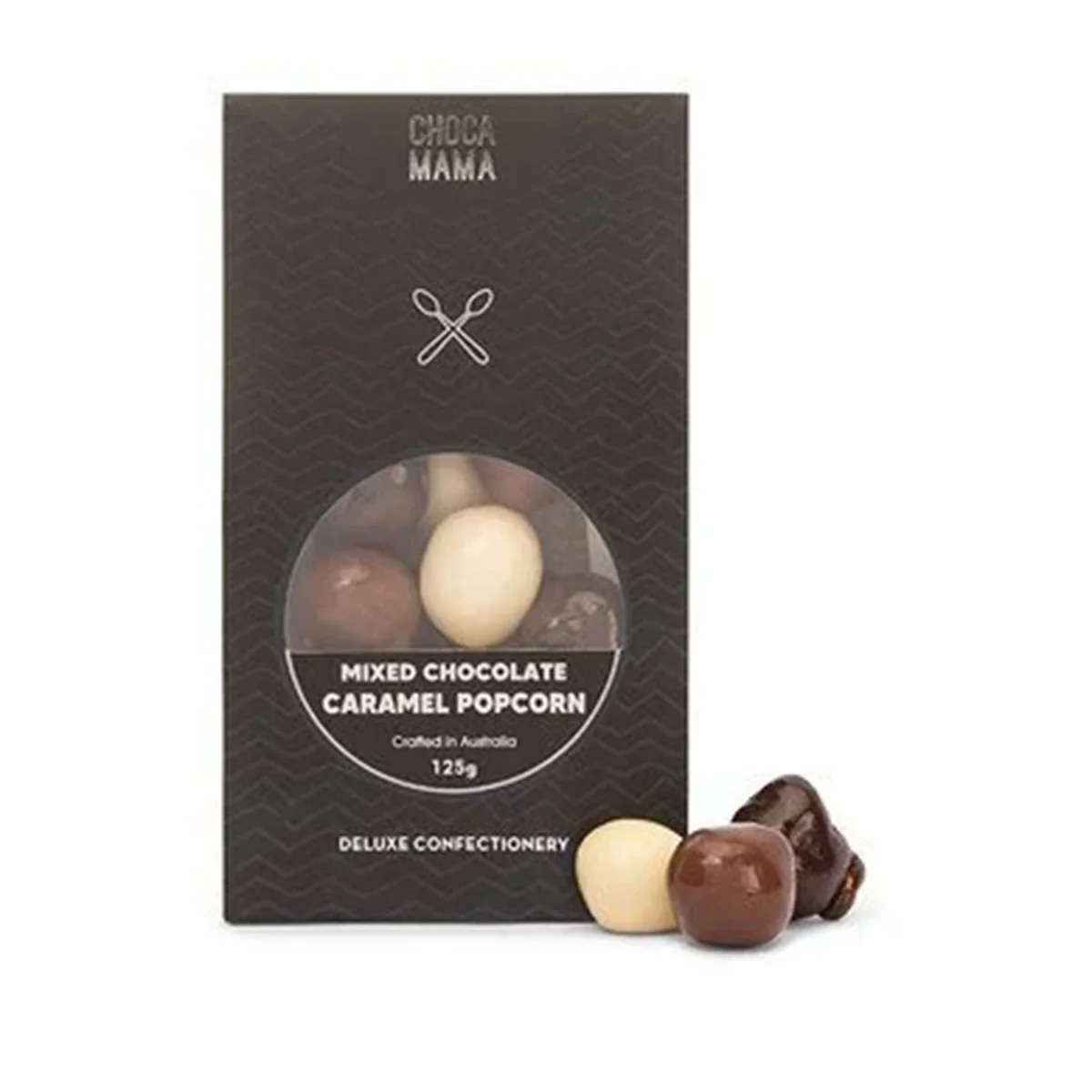 Caramel Popcorn Mixed Chocolate 125g - Chocomama