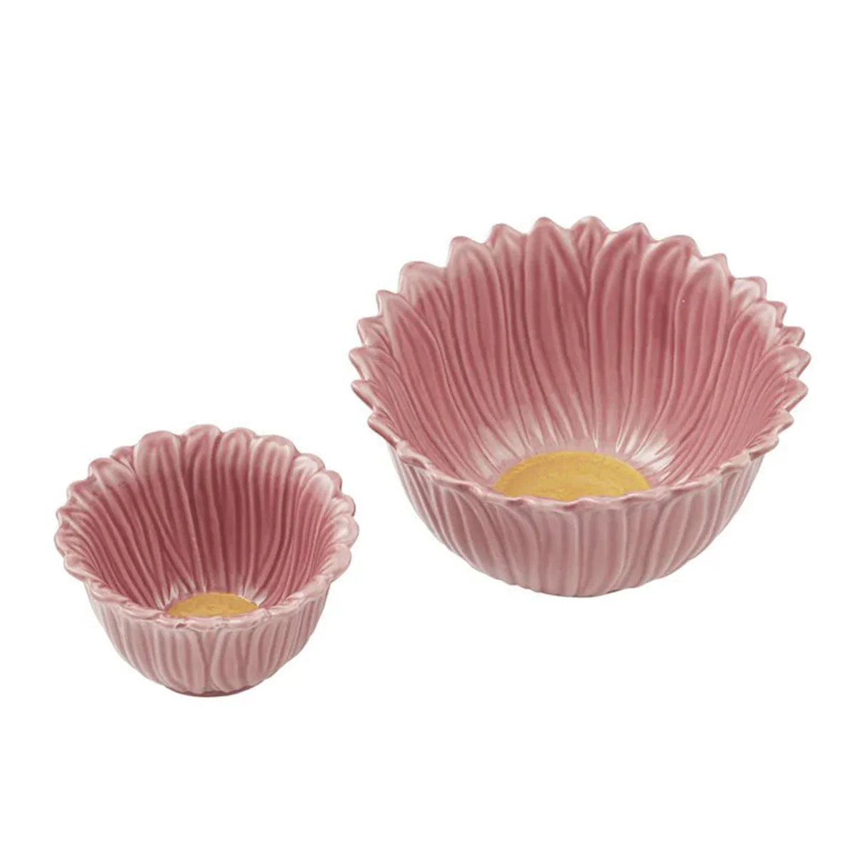 Ceramic Bowls 2 Set Pink Jardin 15.5x8cm - Coast to Coast