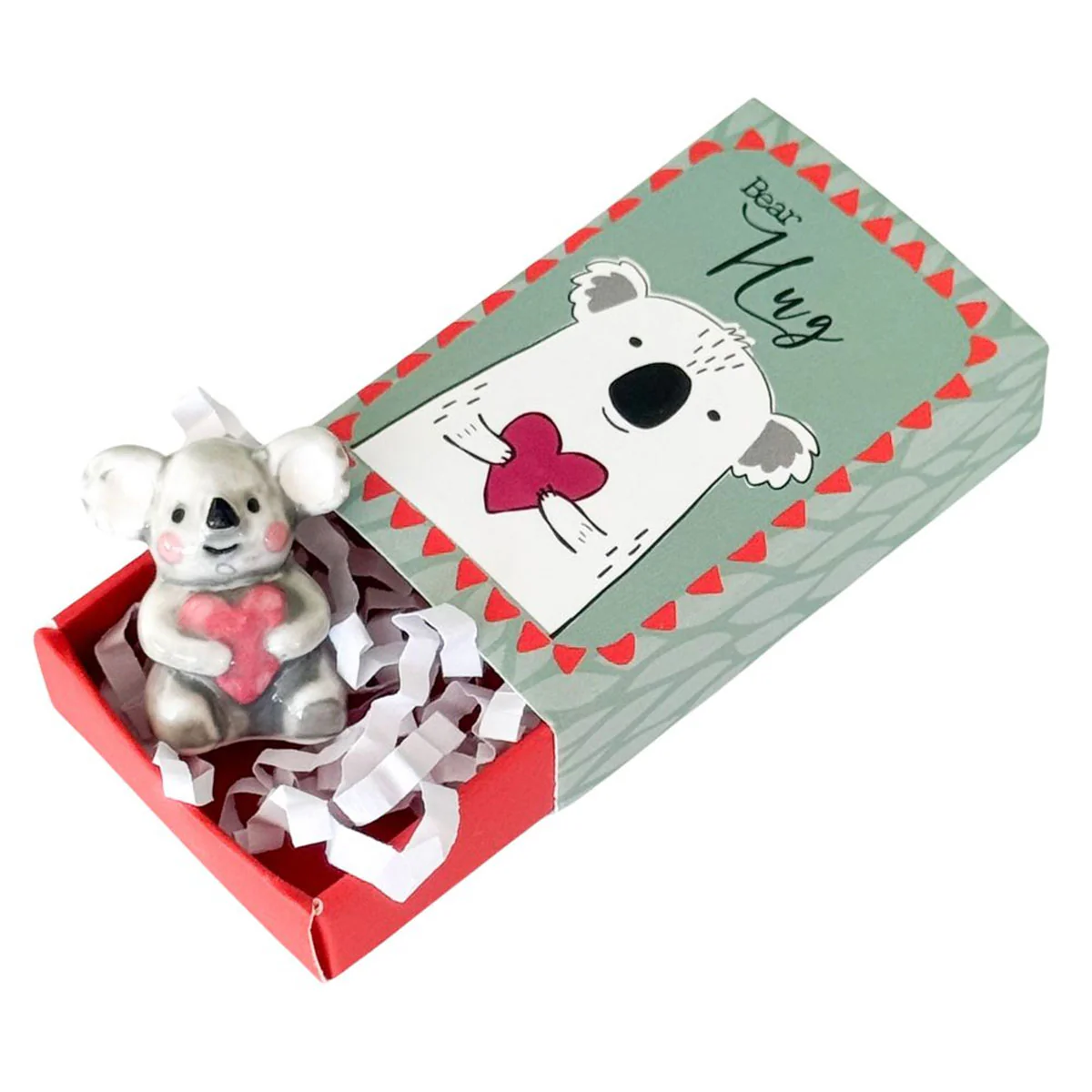 Ceramic Koala Bear Hug Sage - Urban Products