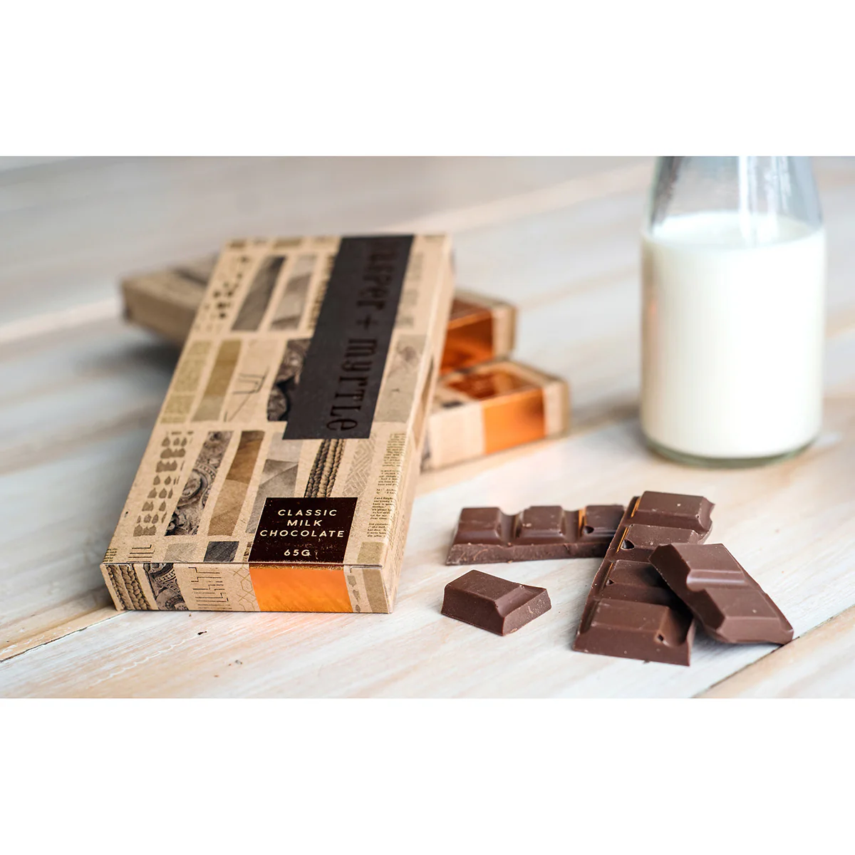 Chocolate Classic Milk 70g - Jasper & Myrtle - Image 2