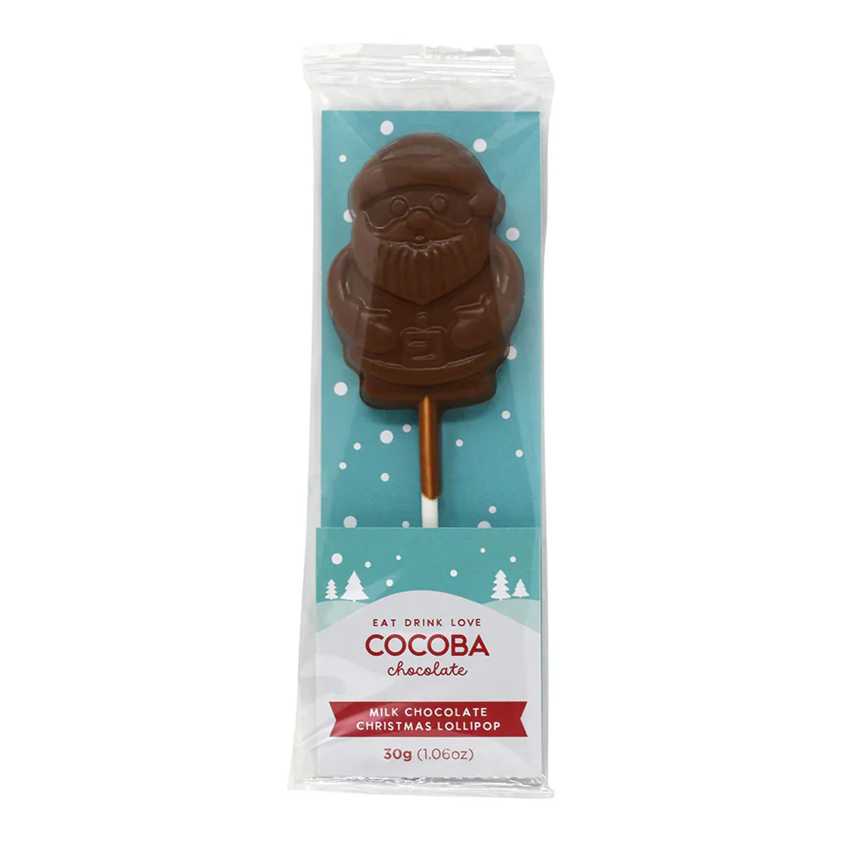 Chocolate Lollipop Santa 30g - Gourmet Brands