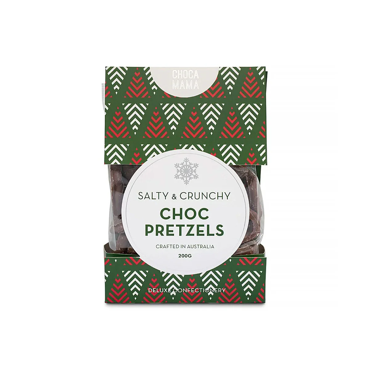Chocolate Pretzels Box 200g - Chocamama