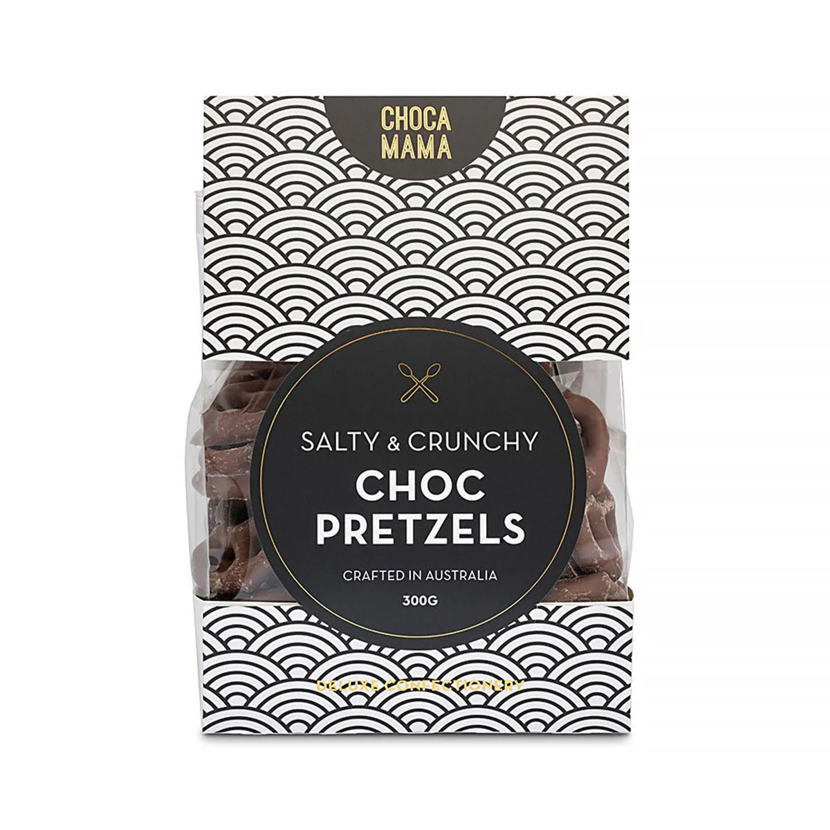 Chocolate Pretzels Salty & Crunchy 300g - Chocamama