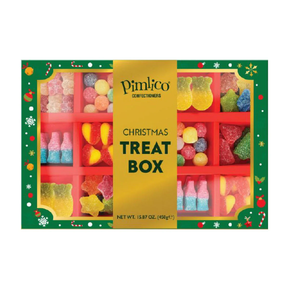 Christmas Treats Green Box 450g - Gourmet Brands
