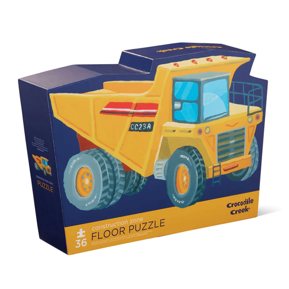 Classic Floor Puzzle 36pc Constuction Zone - Tiger Tribe