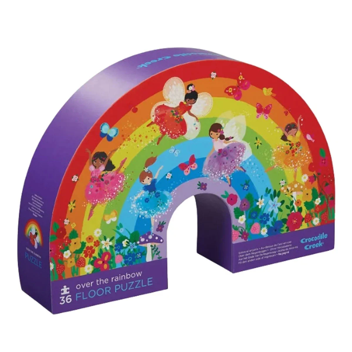 Classic Floor Puzzles Rainbow 36pc - Tiger Tribe