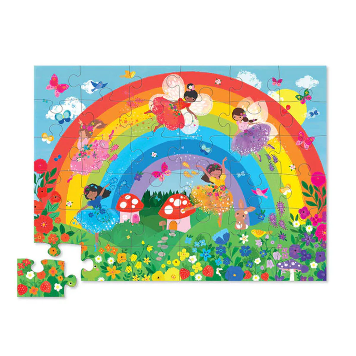 Classic Floor Puzzles Rainbow 36pc - Tiger Tribe - Image 2