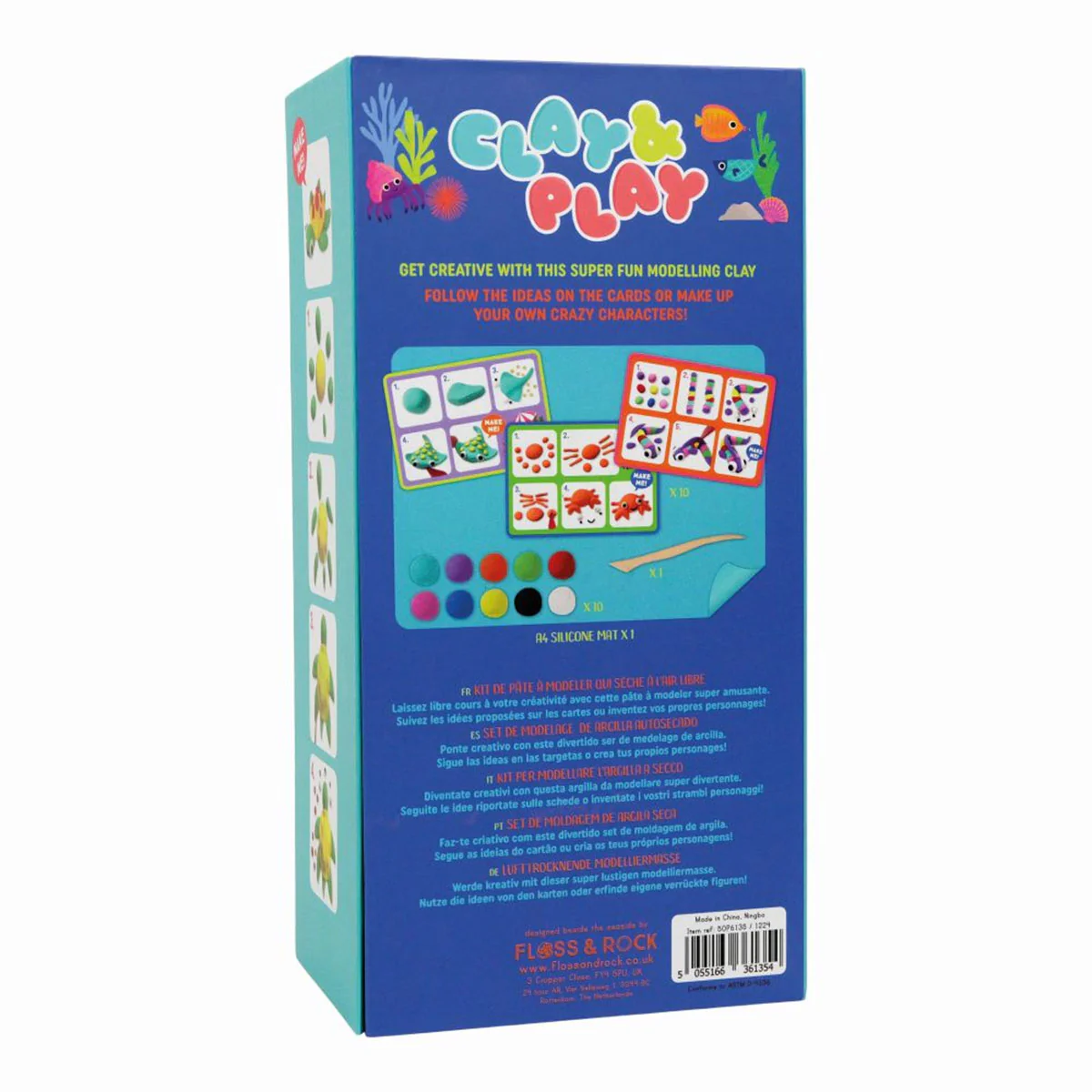Air Dry Clay Ocean Modelling Kit Clay & Play - Bobangles - Image 2