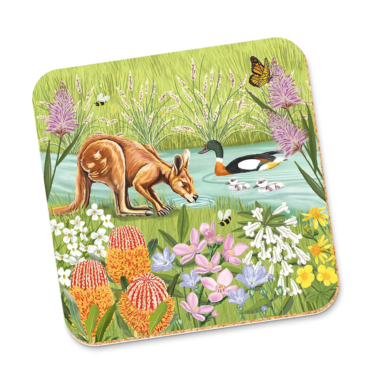 Coaster Corky Garden Giggles River - La La Land