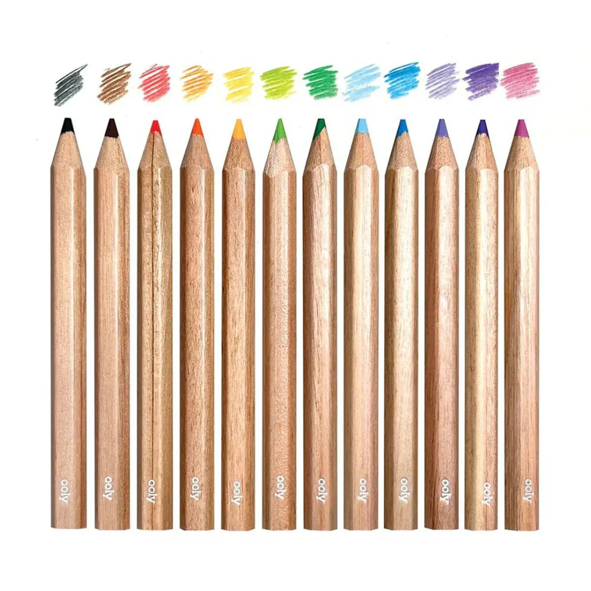 Coloured Mini Pencils Sharpener Set Assorted - Bobangles - Image 2