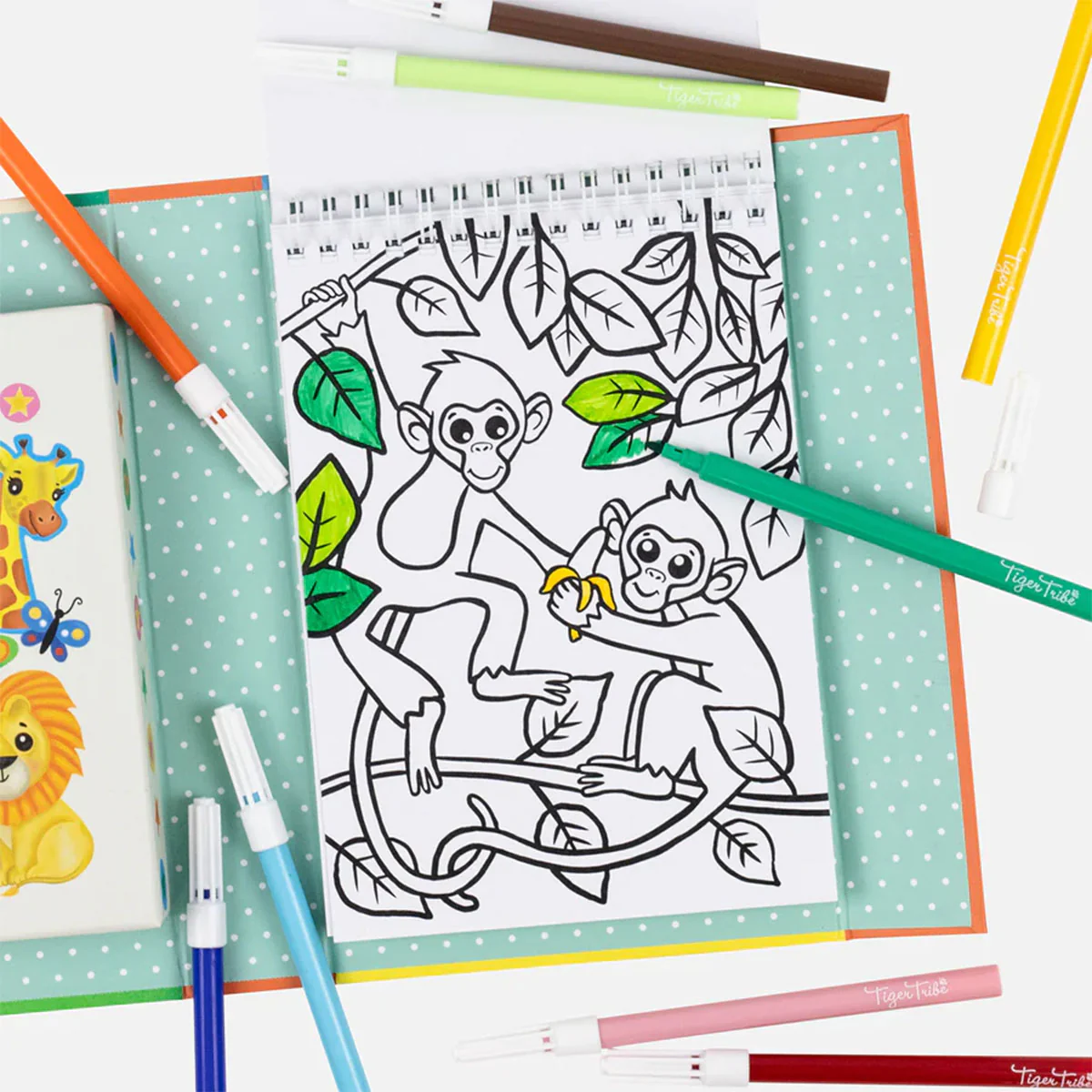 Colouring Set Zoo - Tiger Tribe - Image 2