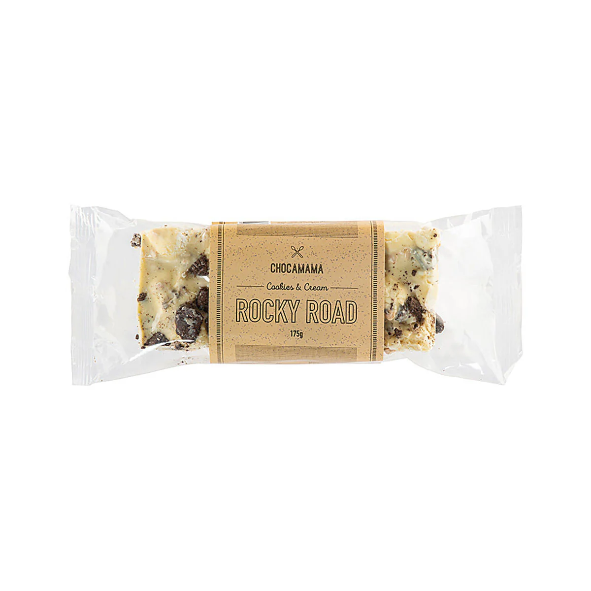 Cookies and Cream Rocky Road 175g - Chocomama
