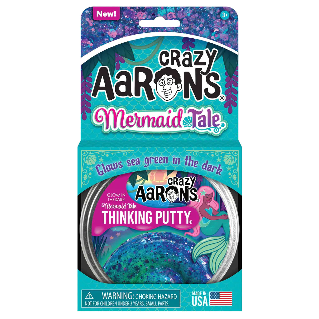Crazy Aaron's Putty Mermaid Tale Glowbrights