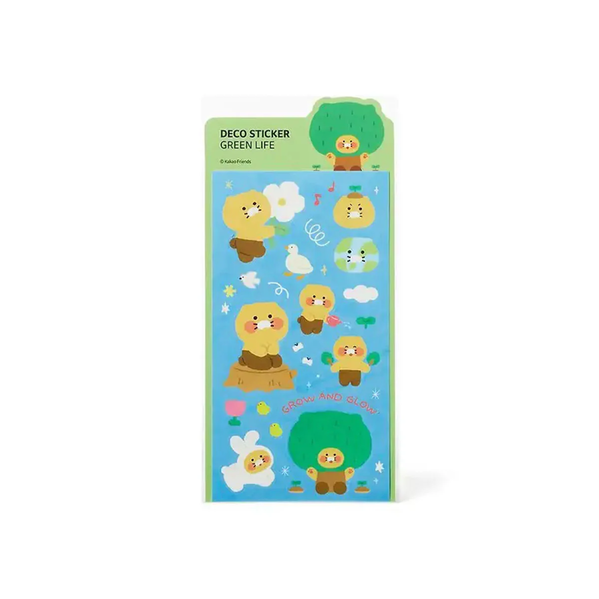 Deco Sticker Green Life Choonsik - Kakao