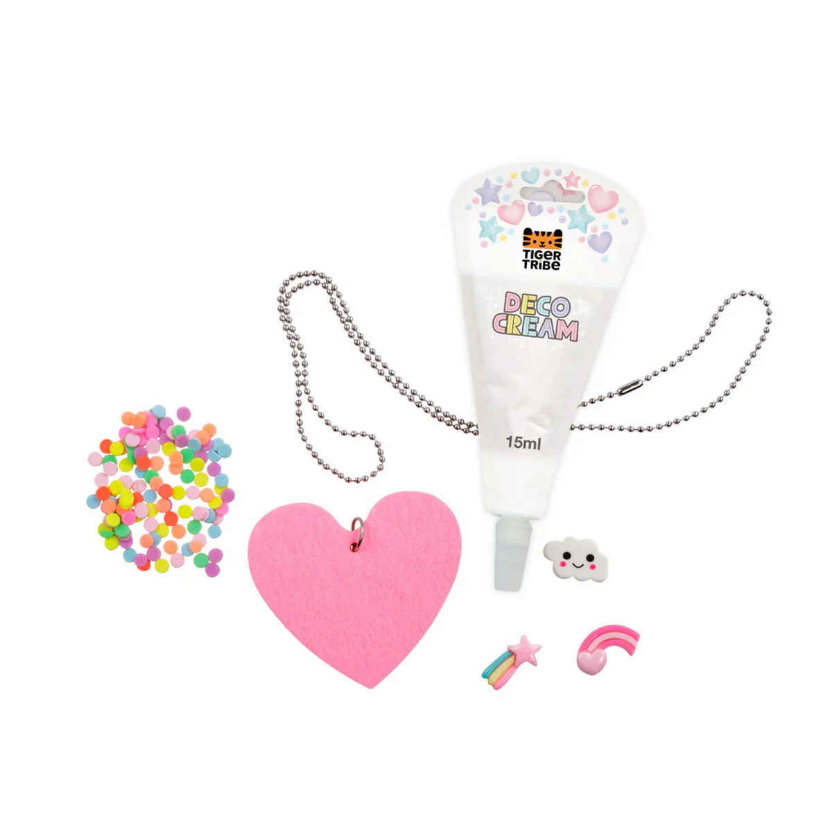 Heart Necklace Kit Decorama - Tiger Tribe - Image 2