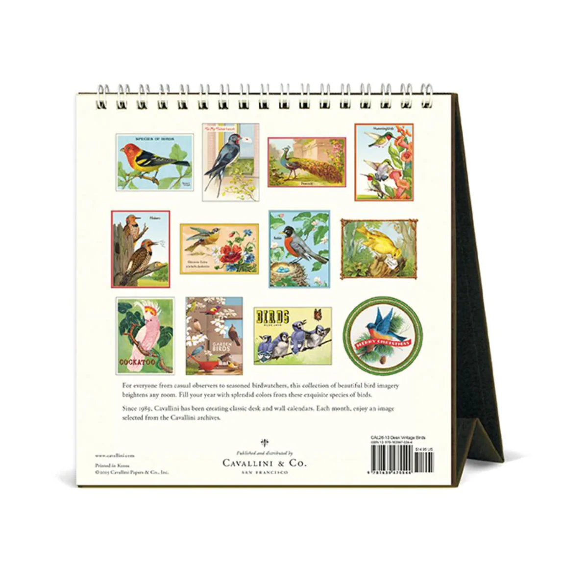 Desk Calendar Birds 2026 - Bobangles - Image 3