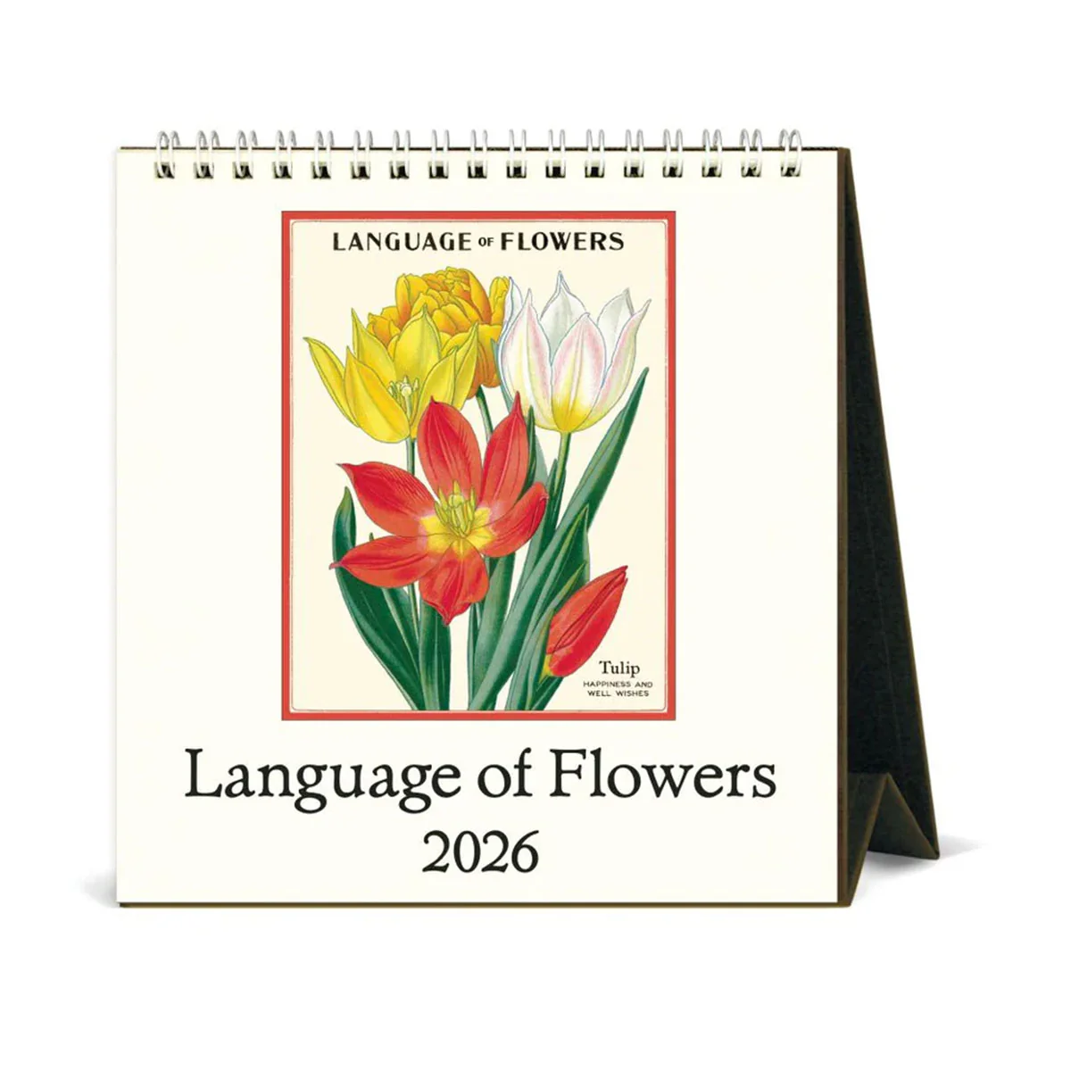 Desk Calendar Language of Flowers 2026 - Bobangles