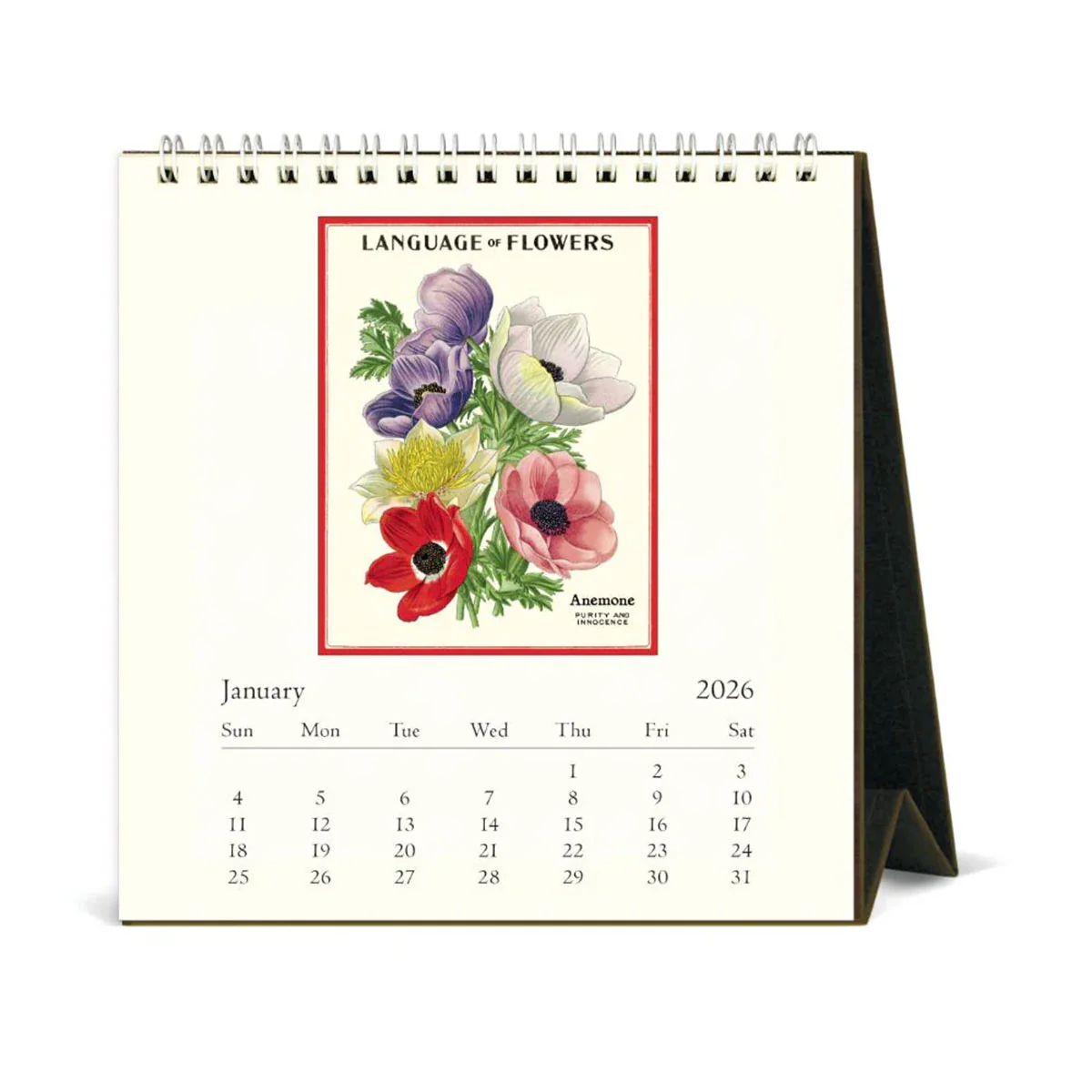 Desk Calendar Language of Flowers 2026 - Bobangles - Image 2