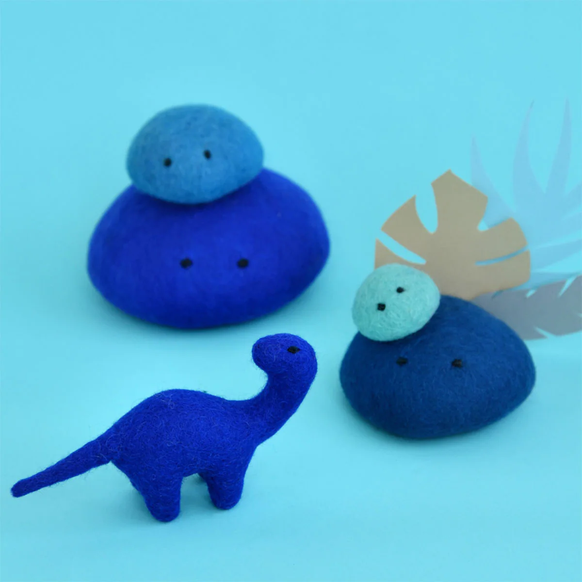 Dinosaur Brontosaurus Brave Mini Cobalt - Dashdu