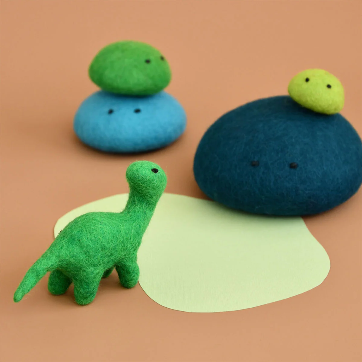 Dinosaur Brontosaurus Mini Green - Dashdu