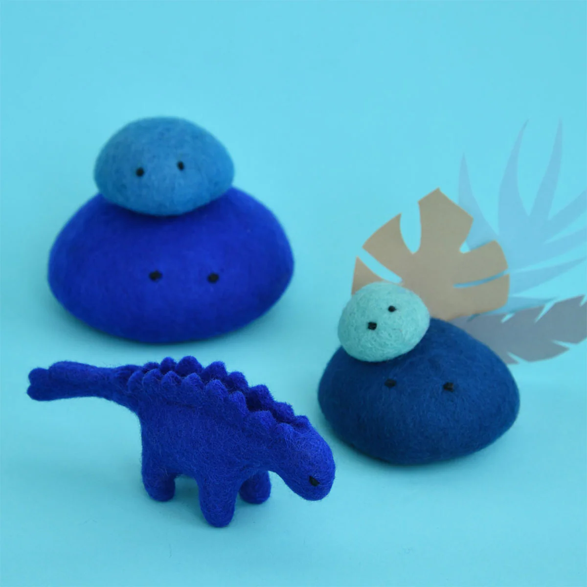 Dinosaur Stegosaurus Brave Mini Cobalt - Dashdu