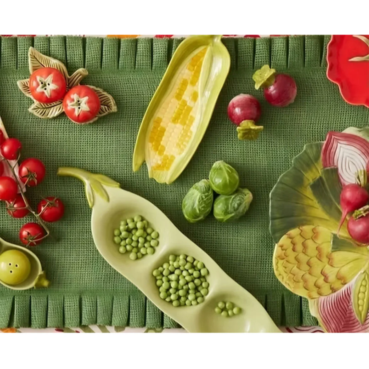 Dish Ceramic Pea Patch 10x39x4cm - Coast to Coast - Image 2