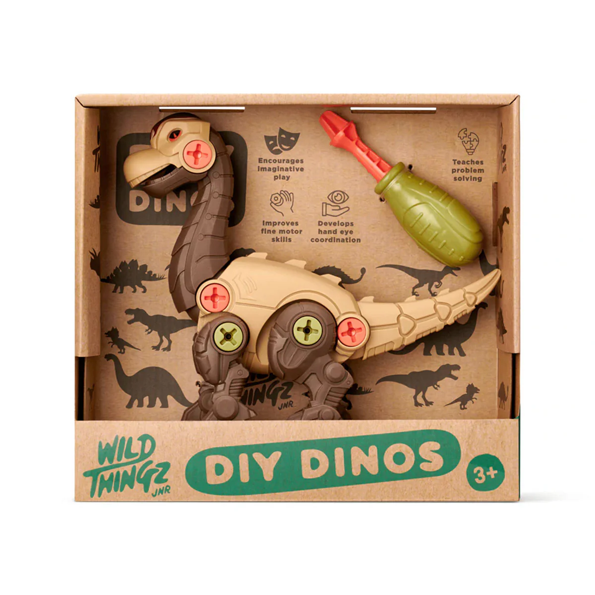 DIY Dino Brachiosaurus - Johnco