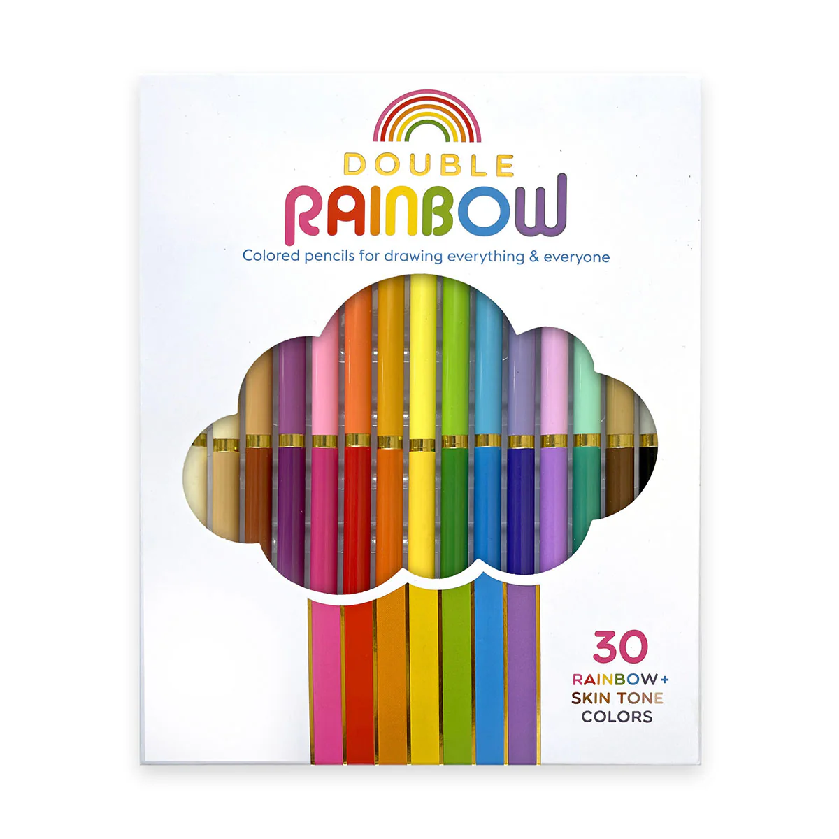 Double Rainbow Dual Ended Coloured Pencils - Snifty