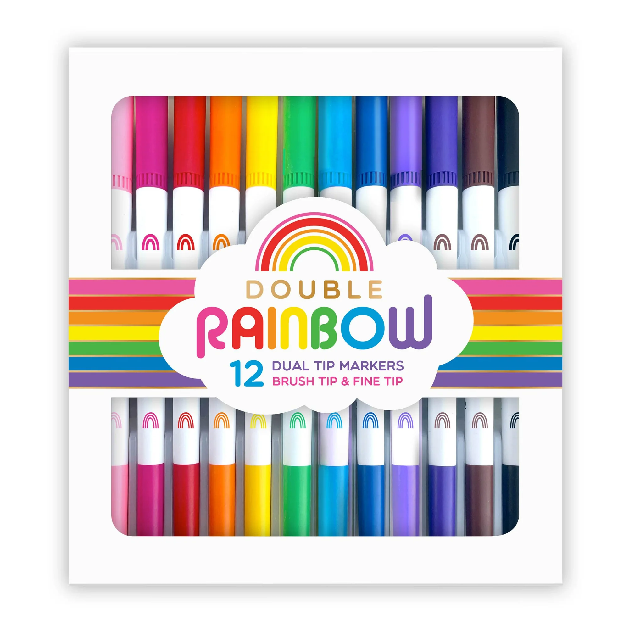 Double Rainbow Dual Tip Markers - Snifty