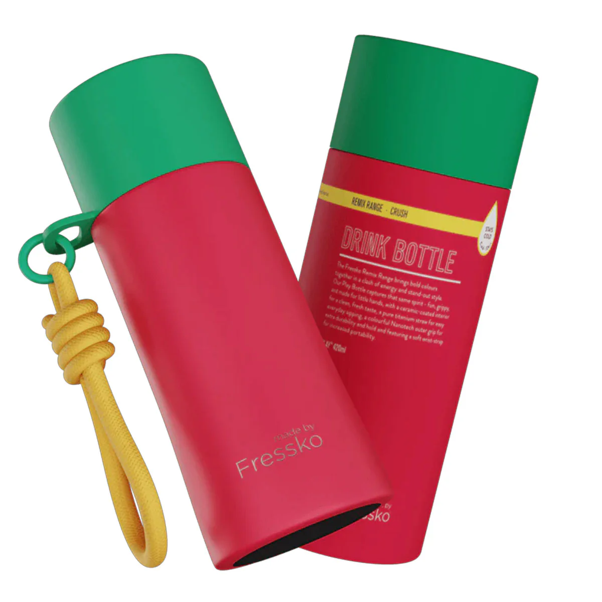 Drink Bottle Crush Ceramic 420ml - Fressko - Image 3