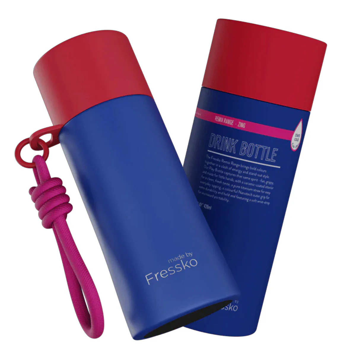 Drink Bottle Zing Ceramic 420ml - Fressko - Image 3