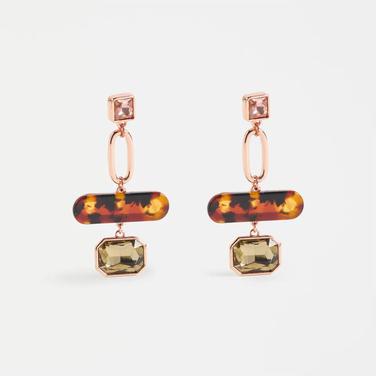 Drop Earring Eimii Rose Gold - Elk Accessories