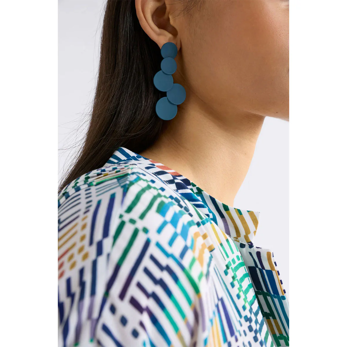 Drop Earring Tallke Black - Elk Accessories - Image 2