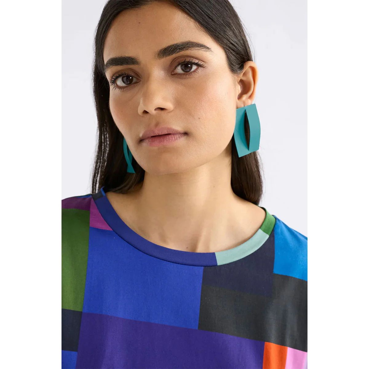 Drop Earring Trel Teal - Elk Accessories - Image 2