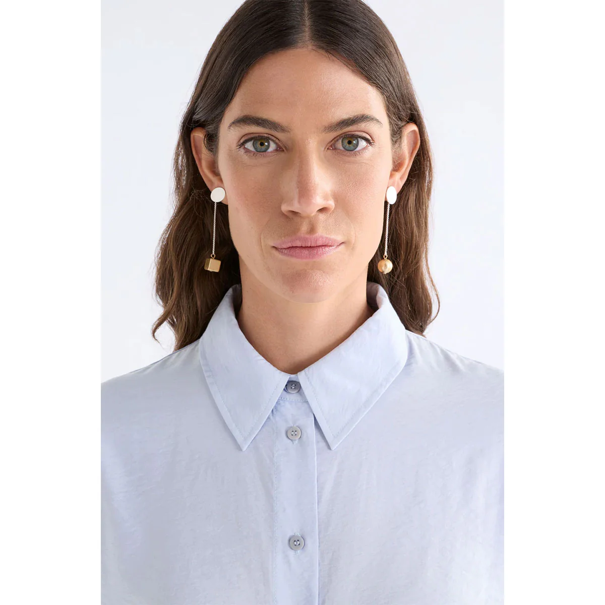 Earring Drop Finnas Dark Olive - Elk Accessories - Image 2