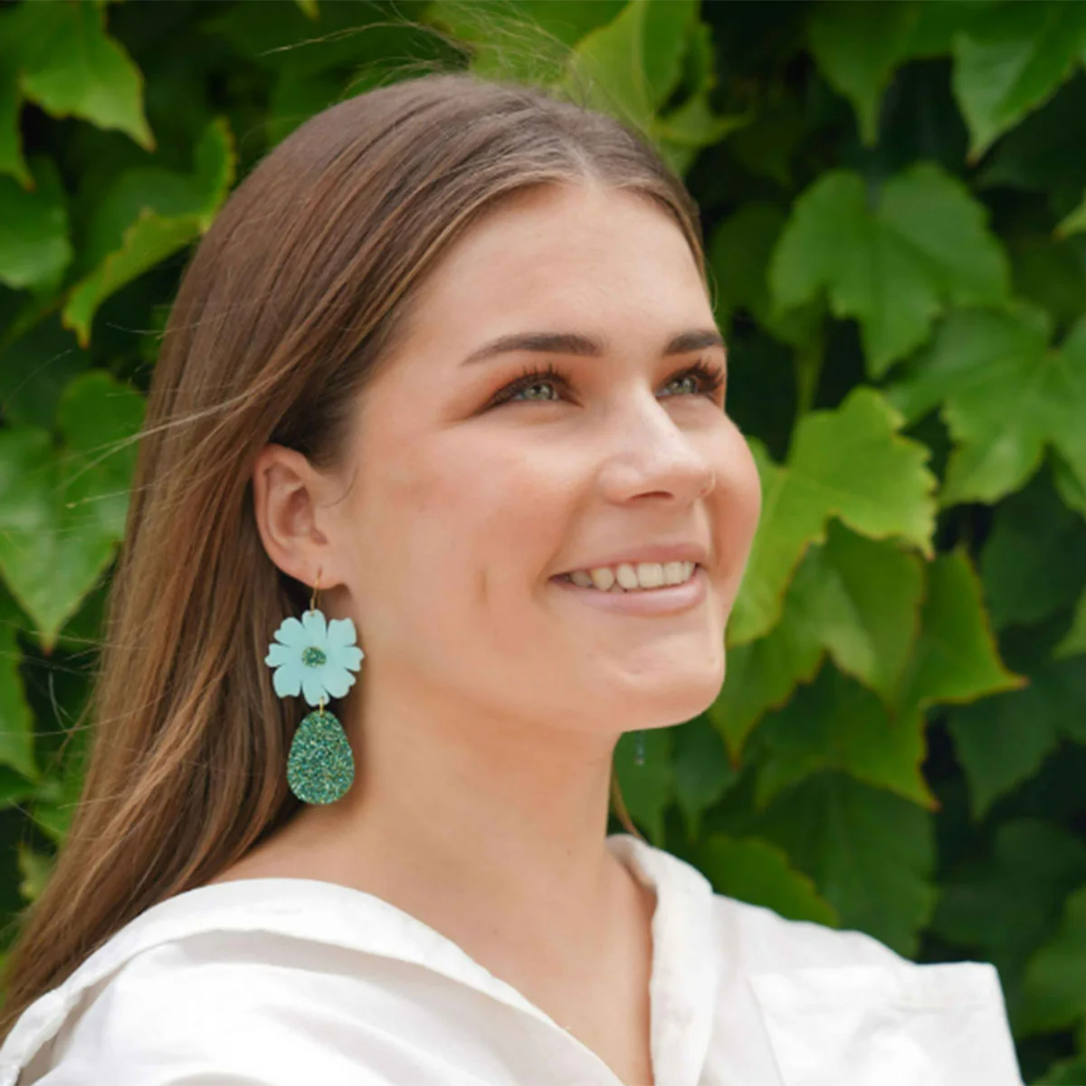 Earring Fiesta Lavender - Hagen and Co - Image 2