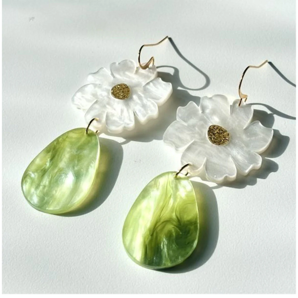Earring Fiesta Sage - Hagen and Co