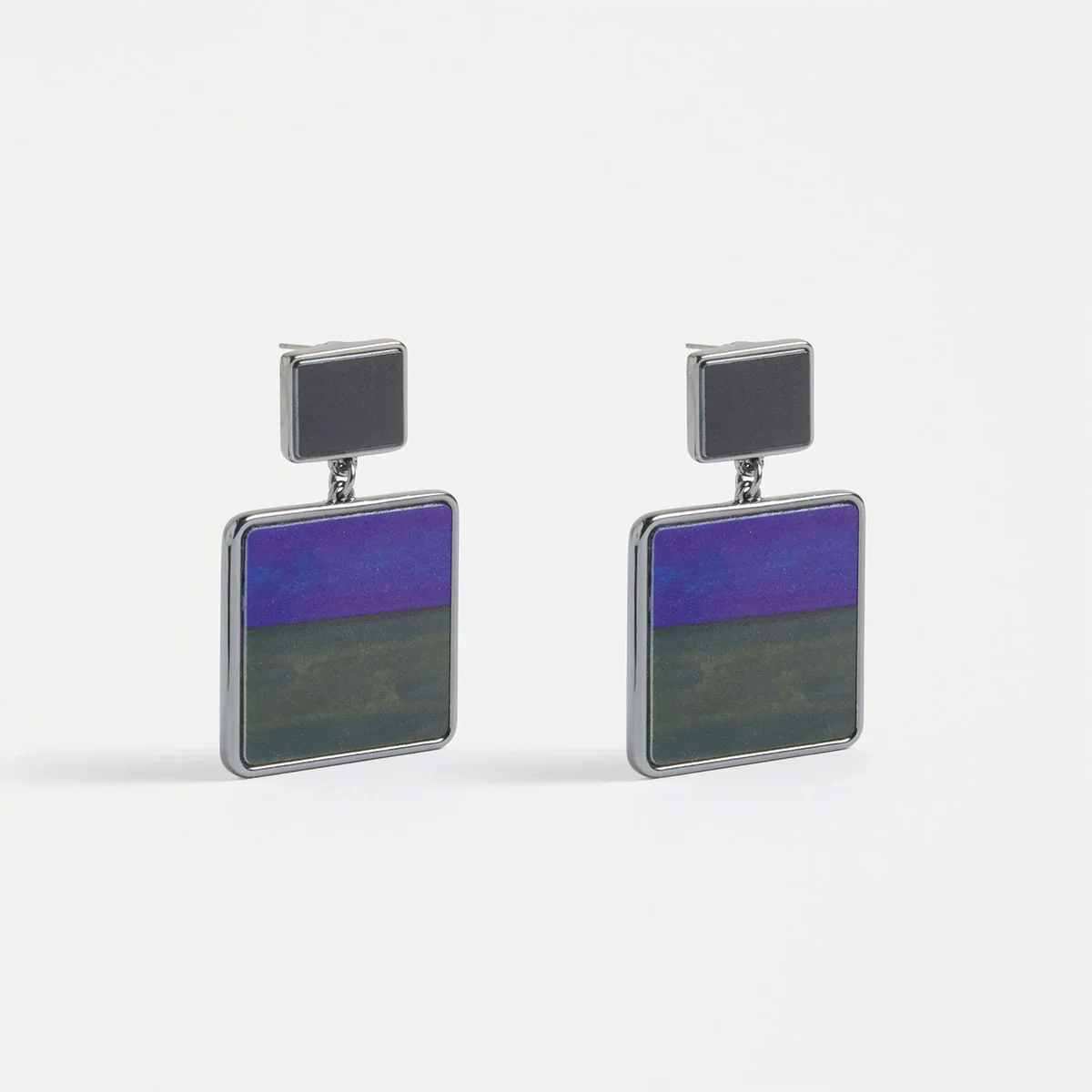 Earrings Brikka Cobalt - Elk Accessories
