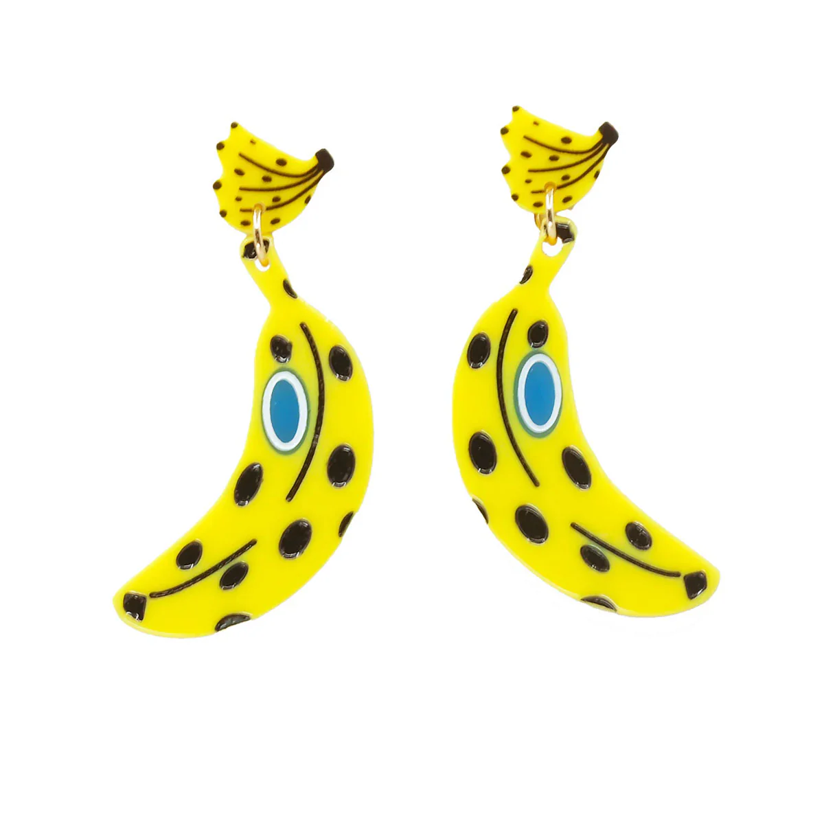 Earrings Dingle Dangle Banana - Bea Bellingham