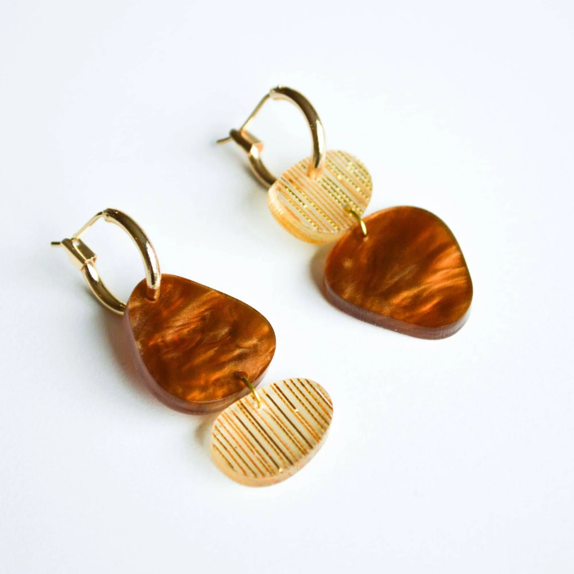 Earrings Dune Amber Cove Collection - Hagen and Co