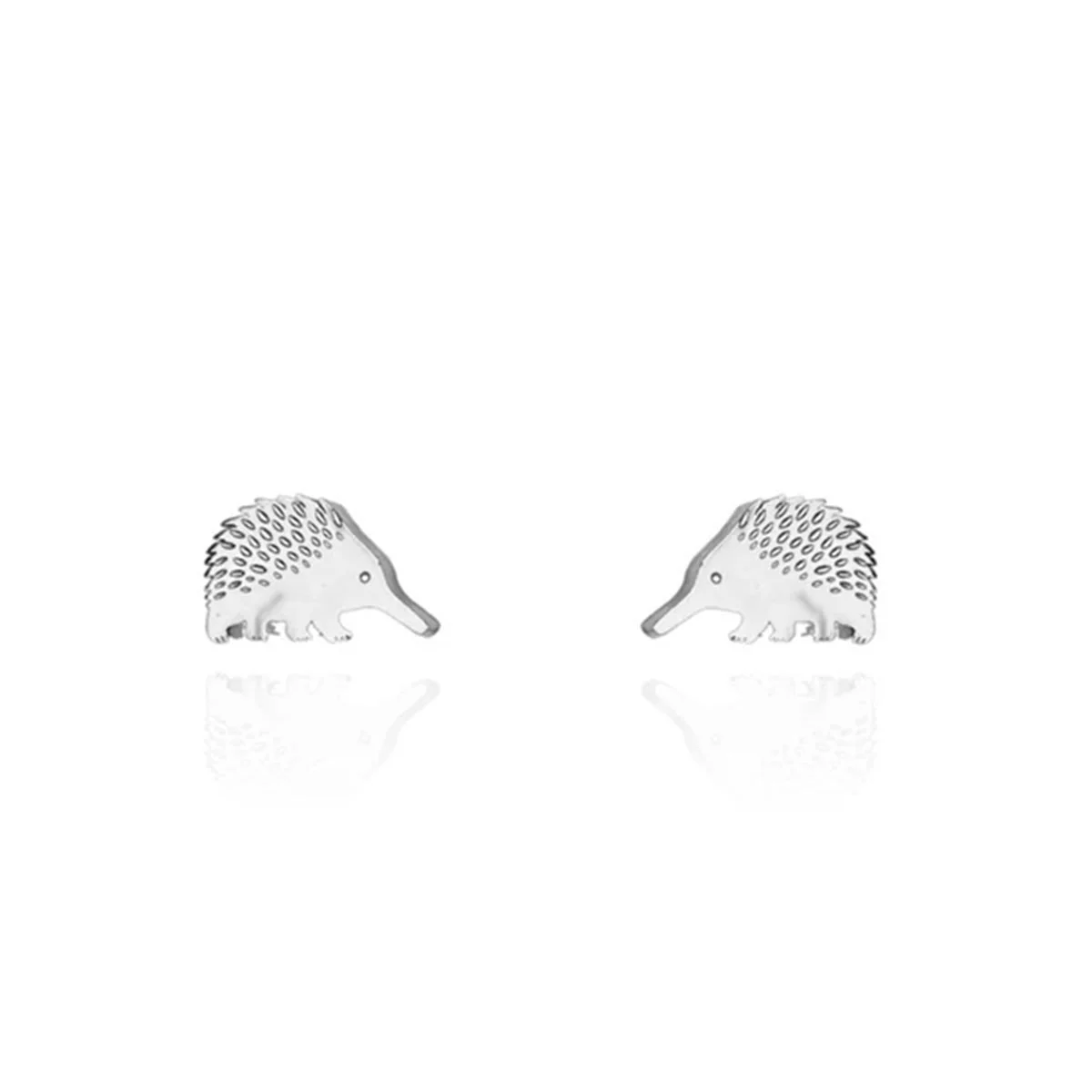 Earrings Echidna Silver Studs - Originals Lab