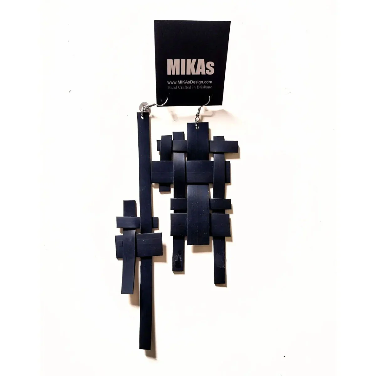Earrings Kesa Black - MIKAs