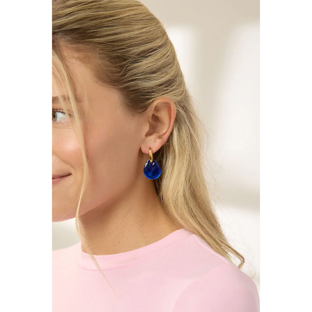 Earrings Kylie Cobalt - Martha Jean - Image 2
