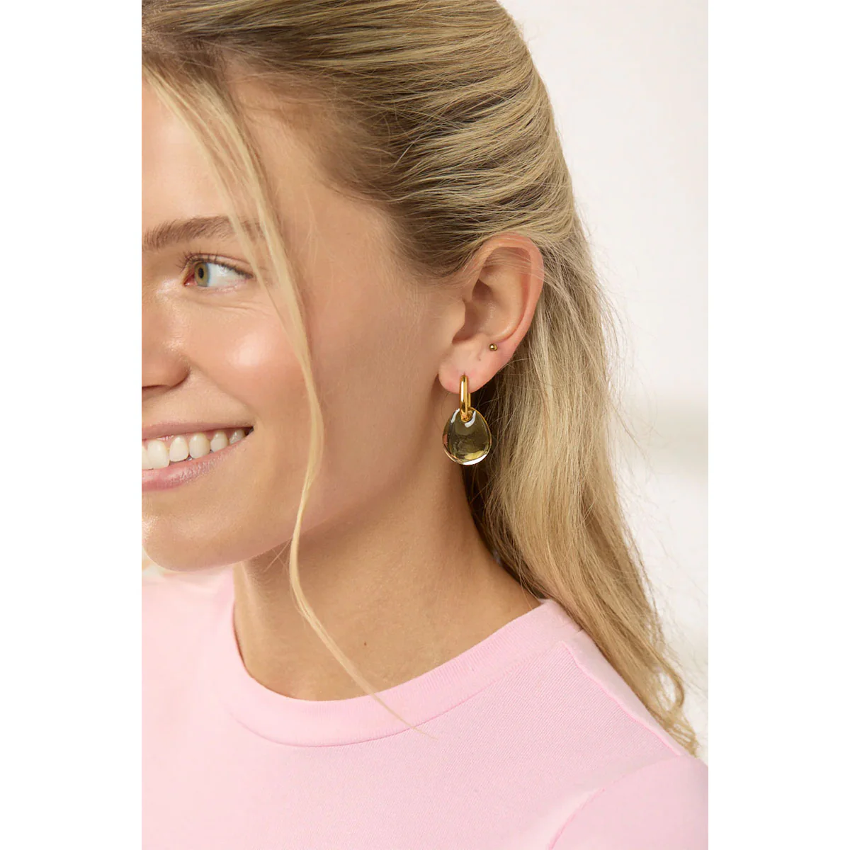 Earrings Kylie Gold - Martha Jean - Image 2