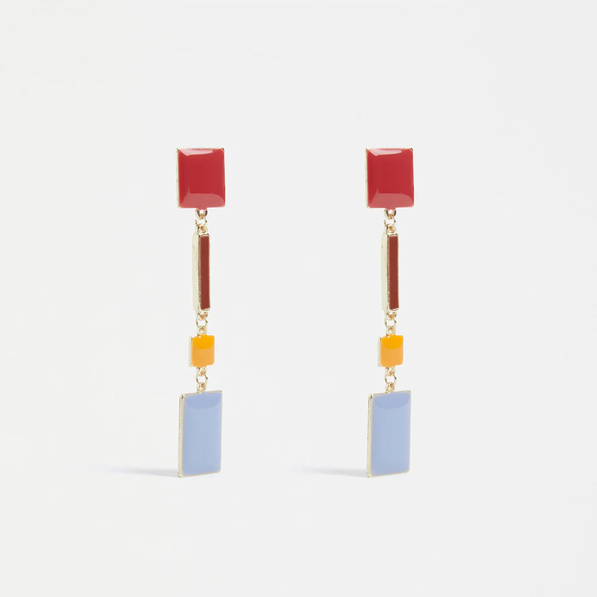 Earrings Malin Periwinkle Long Drop - Elk Accessories