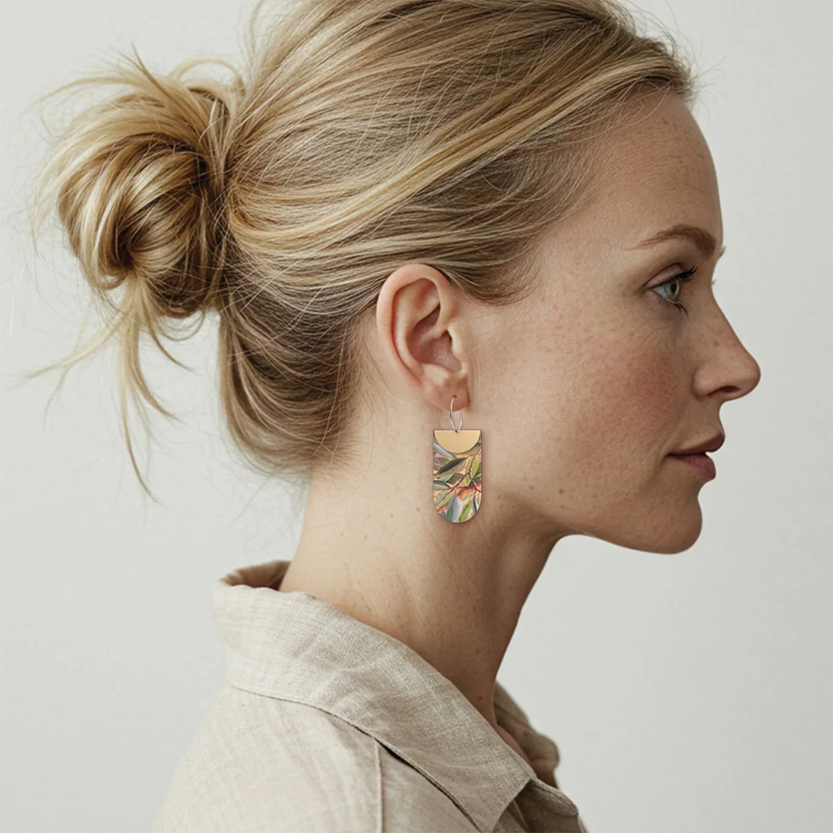 Earrings Pack Eucalyptus Ellis Rowan - Moe Moe Design - Image 2