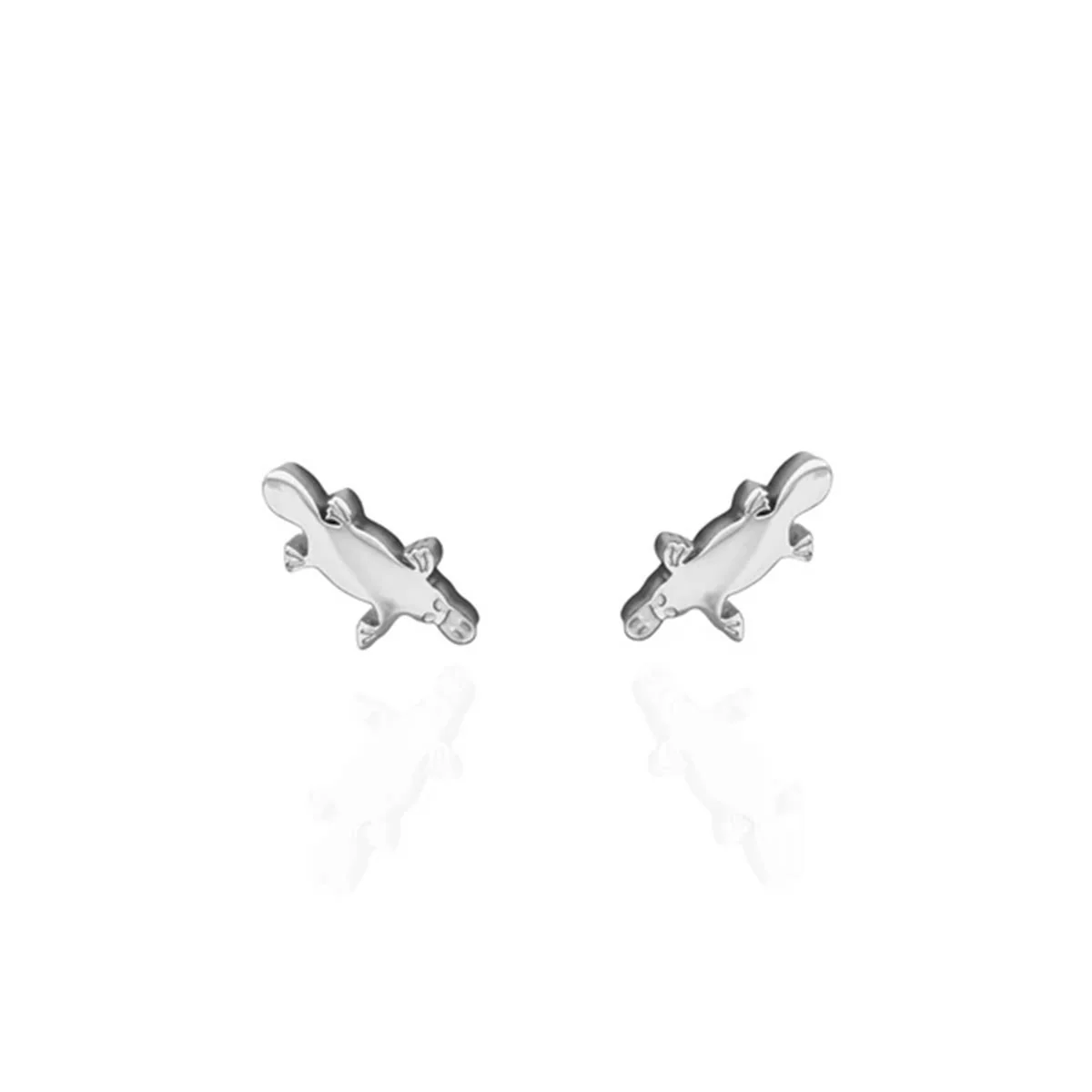 Earrings Platypus Silver Studs - Originals Lab