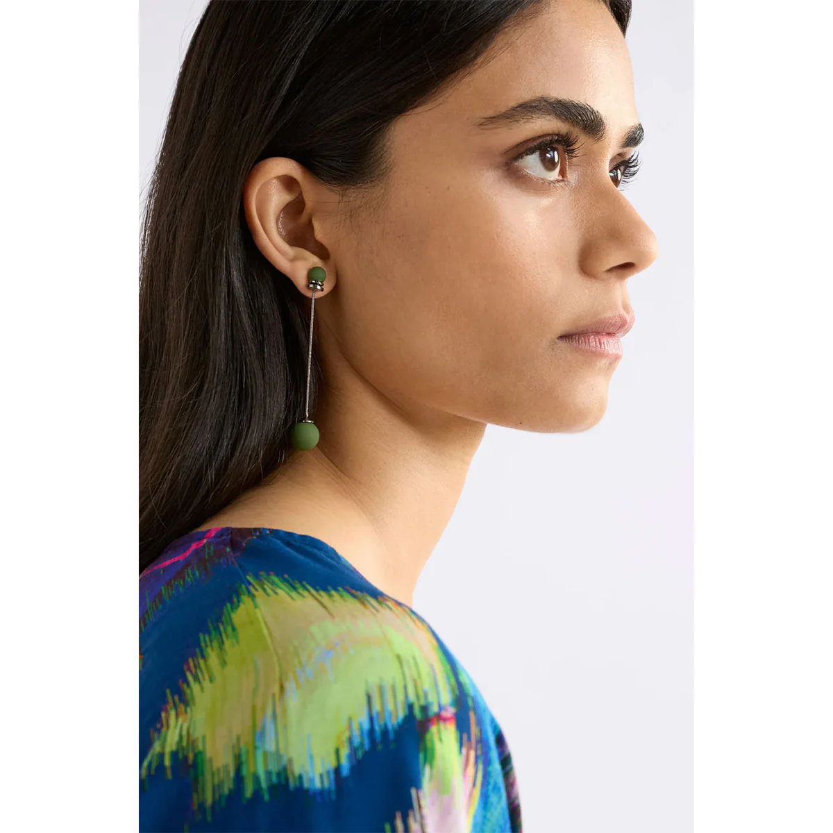 Earrings Sarra Gold Drop - Elk - Image 2