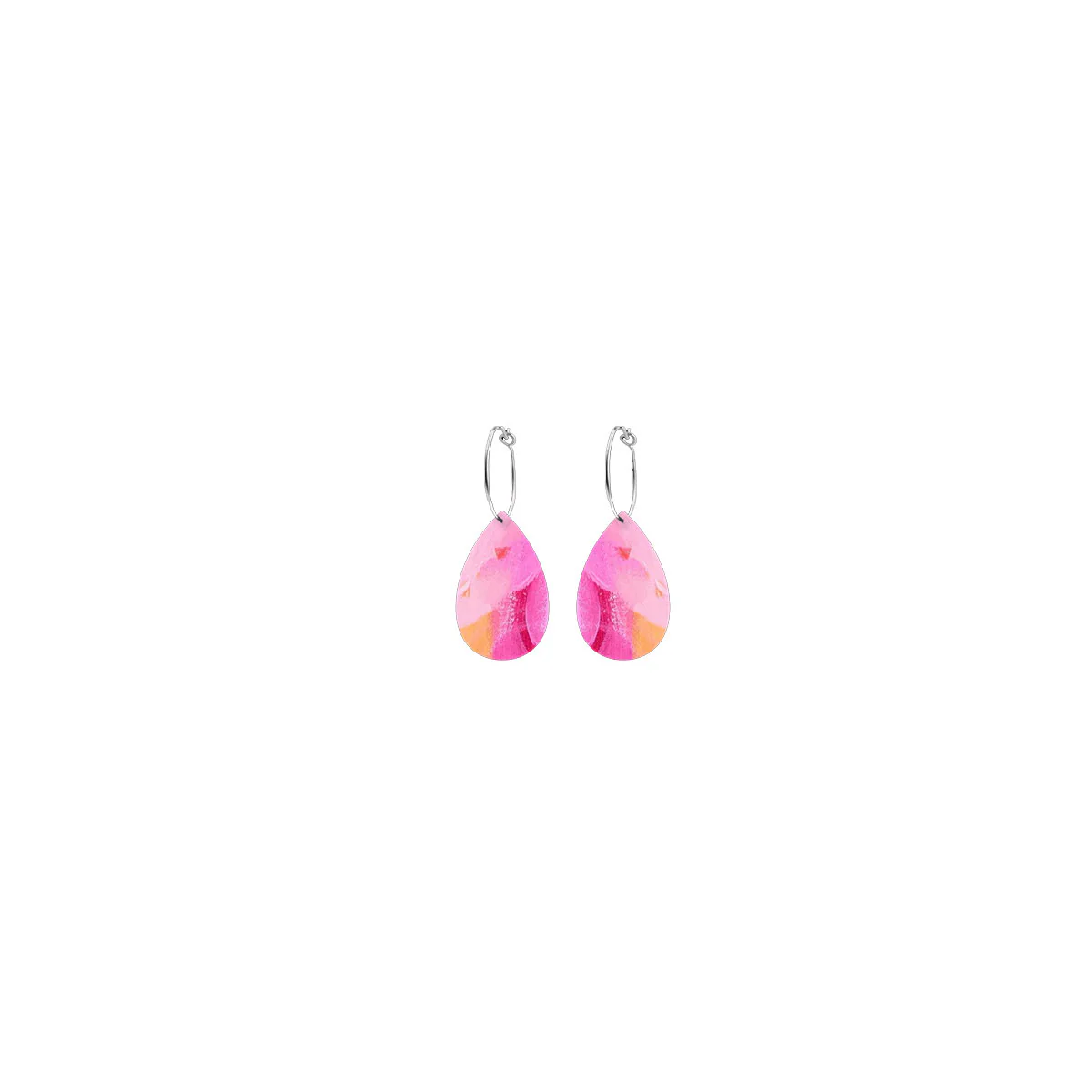 Earrings Tear Hoop Maggi - Moe Moe Design